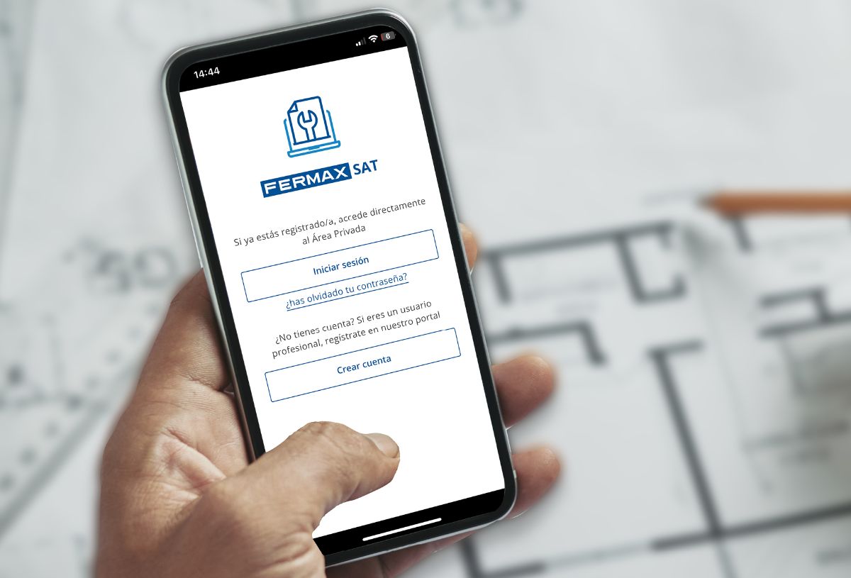 Conoce FERMAX SAT, la nueva App de nuestros Servicios Técnicos